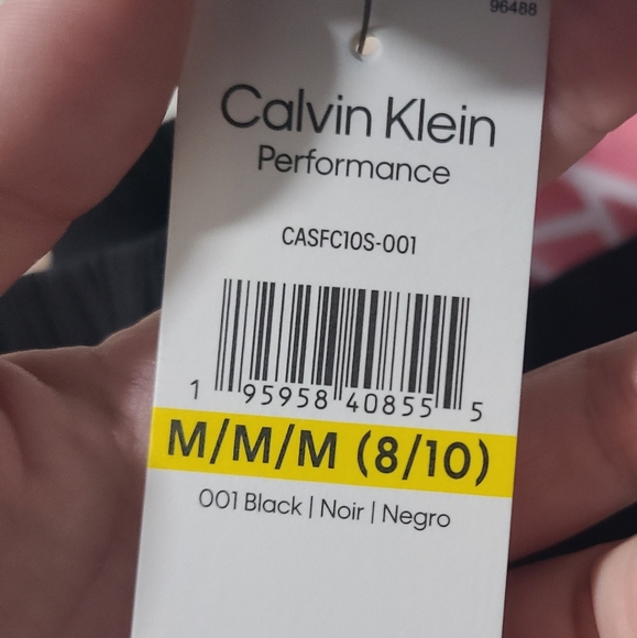 Kids Calvin Klein Performance Leggings Pants - Picture 4 of 10